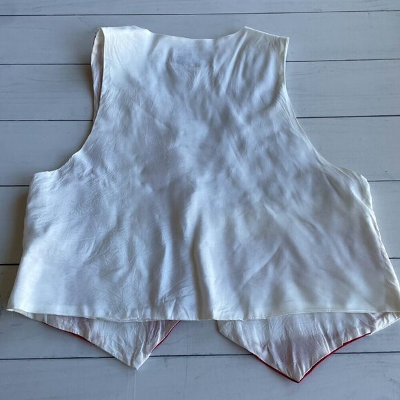 Vintage 1993 Limited Edition, LTD. San Francisco USA American Flag Vest - Size L - Picture 8 of 8